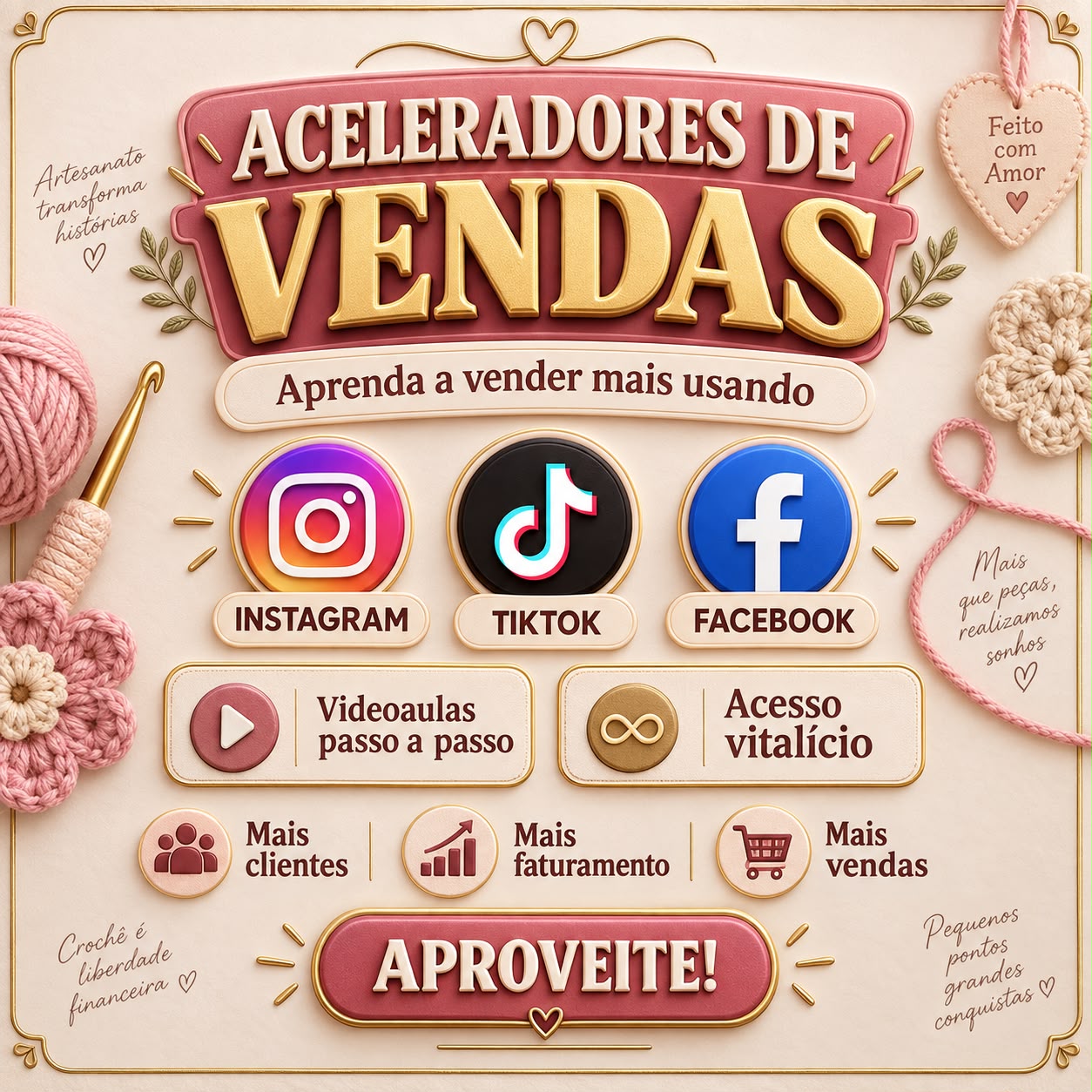 Capa do Aceleradores de Vendas Vitalício – Combo