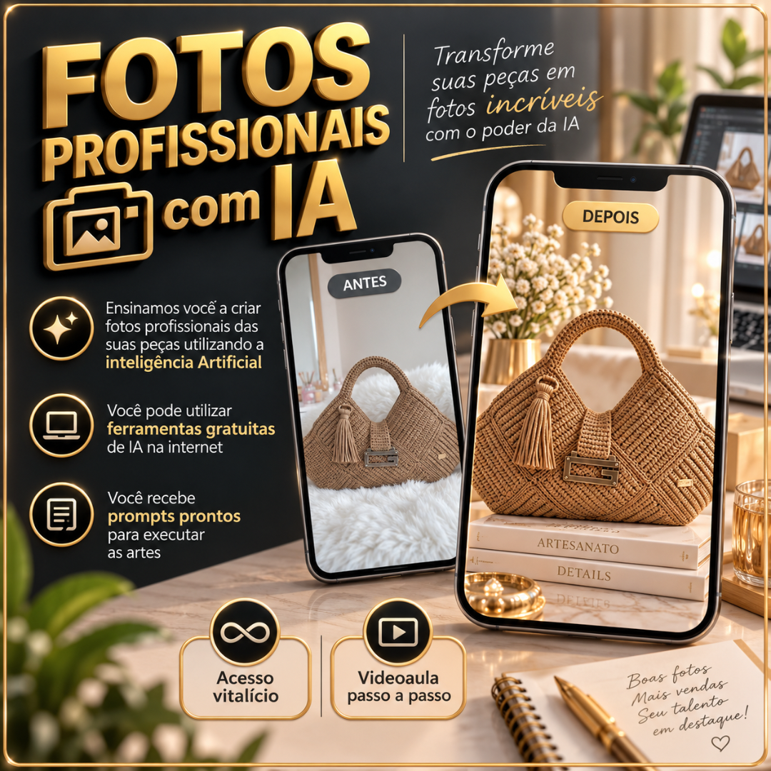 Capa do Fotos Profissionais com IA